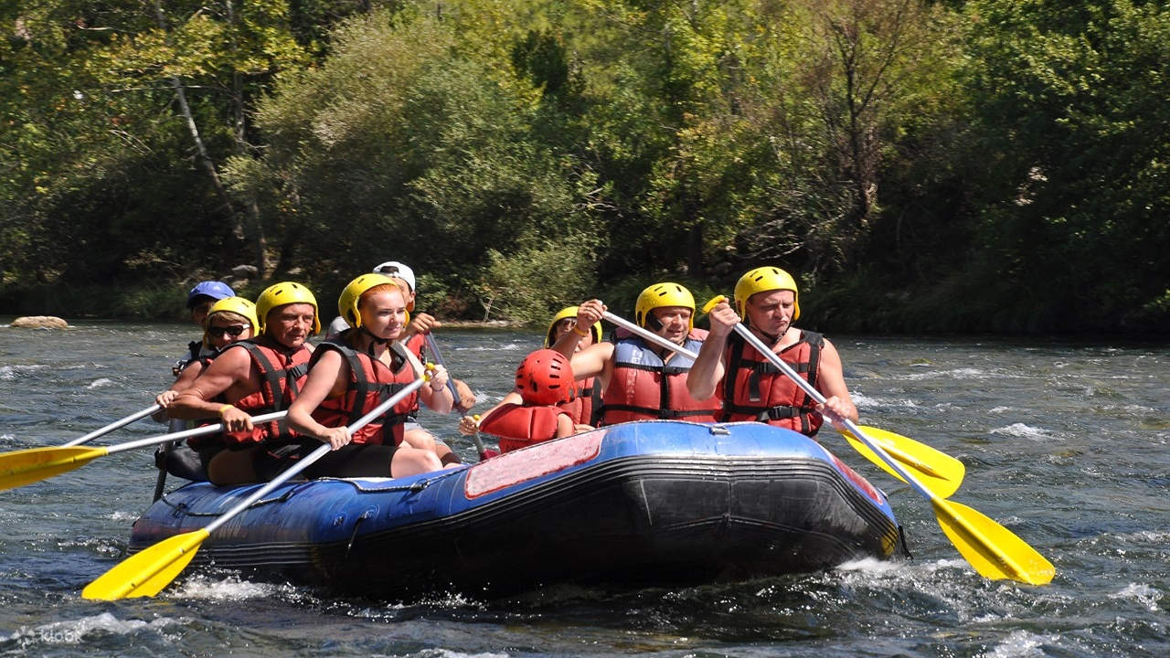 Alanya : ( 3 in 1 ) Combo Rafting : Quad | Jeep | Zipline